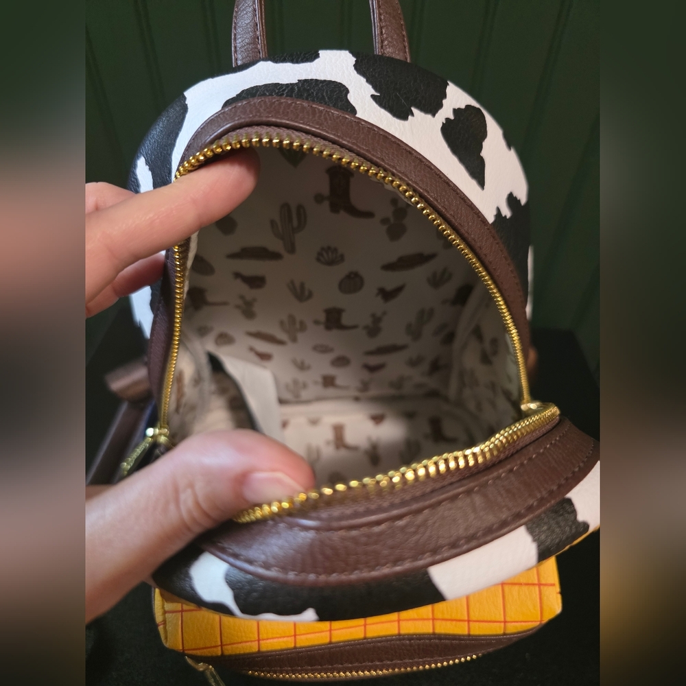 Loungefly Red and Yellow Toy Story Backpack - Picture 4 of 7